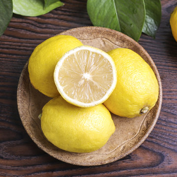 四川安岳黄柠檬5斤装大果 新鲜水果 现摘现发