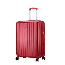 爱华仕行李箱扩容加大容量旅行箱出差拉杆箱飞机轮红色 国美超市甄选