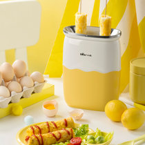 小熊（Bear）家用多功能鸡蛋杯 煮蛋器早餐机卷蛋器煎蛋器鸡蛋卷机热狗机蛋包肠机 黄色 JDQ-B02G1