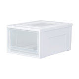 爱丽思IRIS 抽屉式收纳柜塑料整理柜可叠加透明衣柜储物柜(BC-450三个装)