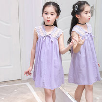 2020夏装新款童装女童连衣裙超洋气宝宝小女孩儿童公主裙  CL(140cm 3)