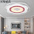 汉斯威诺超薄LED吸顶灯马卡龙创意卧室灯现代简约北欧创意客厅灯(40厘米15W+14W)