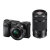 索尼 SONY A6000（16-50+55-210）双头套机 微单相机(黑色 套餐三)第2张高清大图