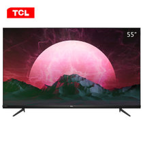 TCL 55V6 55英寸4K超高清超薄全面屏AI人工智能网络液晶平板电视机