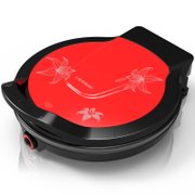利仁（Liven）LR-300C电饼铛  红色【30cm大烤盘，独立调温旋钮】电饼铛煎烤机，悬浮设计！