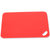 西派珂/CMCPACK 方形圆角塑料菜板侧把手多彩PE砧板定制面板(红色 规格400*300*13)第2张高清大图