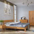 明佳友 实木床 现代简易北欧卧室家具 M215(榉木色 1.5米单床)