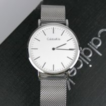CaldiceKris（中国CK）时尚简约防水男表CK-G8212(银色 钢带)