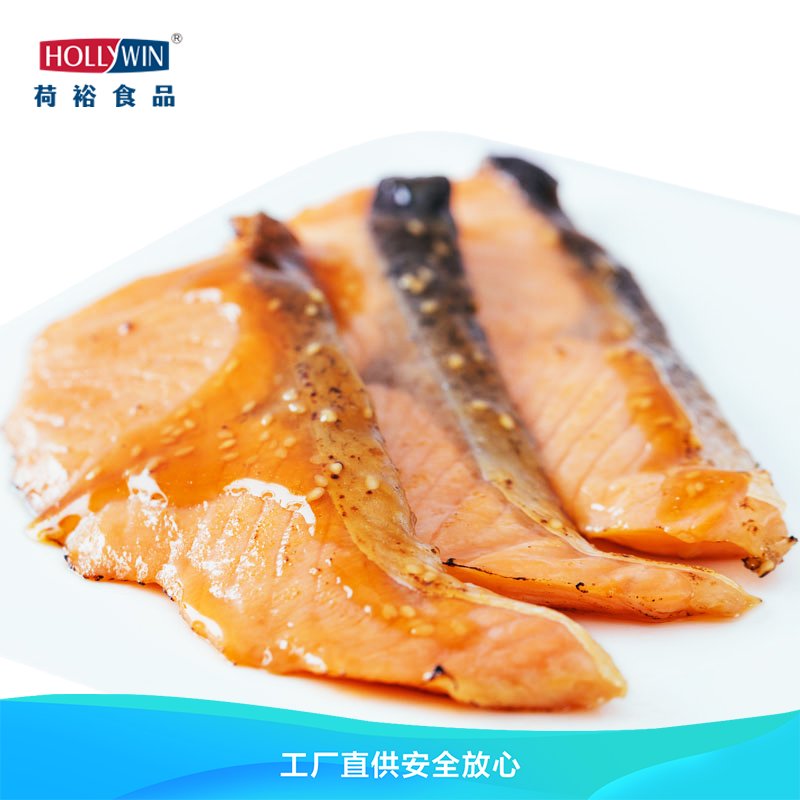荷裕食品芝香照烧三文鱼200g盒装半成品方便菜海鲜水产国美超市甄选