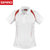 SPIRO跑步运动t恤男速干短袖户外训练上衣POLO衫S177M(白/红 M)