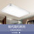 汉斯威诺 客厅灯超薄 现代简约LED吸顶灯 新款 长方形大气卧室书房灯具(51*51CM三色温(24W))