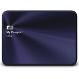 西部数据（WD）My Passport Ultra 1T 2.5英寸 蓝色 移动硬盘 WDBTYH0010BBA 金属纪念版