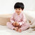 Petitkami2021春季儿童婴儿新款男女宝长颈鹿印花连体哈衣爬服(80 蓝色)
