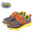 BOBDOG巴布豆童鞋 春季男童鞋 网面透气鞋儿童休闲运动鞋32701(深棕 31码/内长19.5cm)