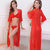 新娘红色睡衣新娘贵妃诱惑套装睡衣 透视装情趣睡衣 制服诱惑成人用品(红色)