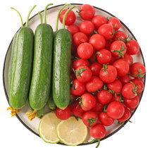 圣女果小黄瓜青瓜樱桃小番茄新鲜西红柿子千禧水果生吃自然熟5斤(1000g)