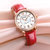 罗西尼手表时尚潮流典美镶钻魅力女表616718(红色皮带)