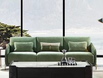 法卡萨 臻品生活 身份象征 意式真皮沙发组合实木轻奢豪华别墅客厅家具沙发整装8302(8302沙发1 1 2 3组合)