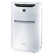 夏普（Sharp）KI-CE60-W 家用空气净化器 高端智能空气净化器 杀菌 除尘