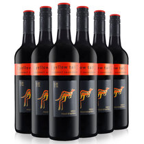 澳大利亚进口红酒黄尾袋鼠 赤霞珠 葡萄酒 750ml(六瓶装 旋盖)