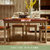 家具长方形木质歺桌子餐台家用美式乡村小户型餐桌椅组合BE1R(BE1R-B长餐桌(长约1.4米))