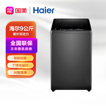 海尔(Haier)  9公斤 波轮洗衣机 直驱紫外双动力 XQS90-BZ156布朗灰