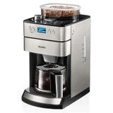 飞利浦（PHILIPS）咖啡机 家用不锈钢冲煮集成式全自动研磨一体机 豆粉两用 HD7751/HD7761(HD7751 HD7751)