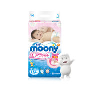 日本尤妮佳moony婴儿纸尿裤L54片(大号)