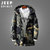 JEEP吉普新款男士中长款加厚户外羽绒服JPCS6760HL(迷彩绿 XL)