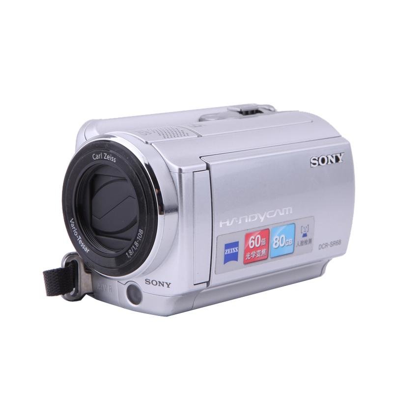索尼sonydcrsr68e数码摄像机银色