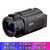 索尼（SONY）FDR-AX45 4K高清数码摄像机/数码摄像机 /DV 5轴防抖 4K高清视频录制 手持摄像机(黑色)