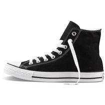 Converse/匡威 常青经典款 黑色高帮 休闲运动帆布鞋(黑色 39)