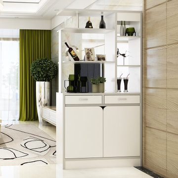 蔓斯菲尔简约时尚门厅柜玄关柜酒柜隔断柜鞋柜屏风柜烤漆客厅餐边柜