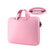 笔记本内胆包手提包双向拉锁电脑包 隐藏手提 多功能侧袋 可做内胆(12寸-粉红色电脑包+小包)