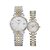 Tissot天梭手表心意系列间金钢带石英时尚商务情侣手表T52.2.481.31T52.2.281.31 白盘