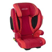 德国原装进口斯迪姆汽车儿童安全座椅阳光超人3岁-12岁带ISOFIX接口（辣椒