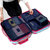 红凡 旅行收纳袋六件套 行李箱整理包旅游便携 衣物旅行衣服收纳袋套装(藏青色)