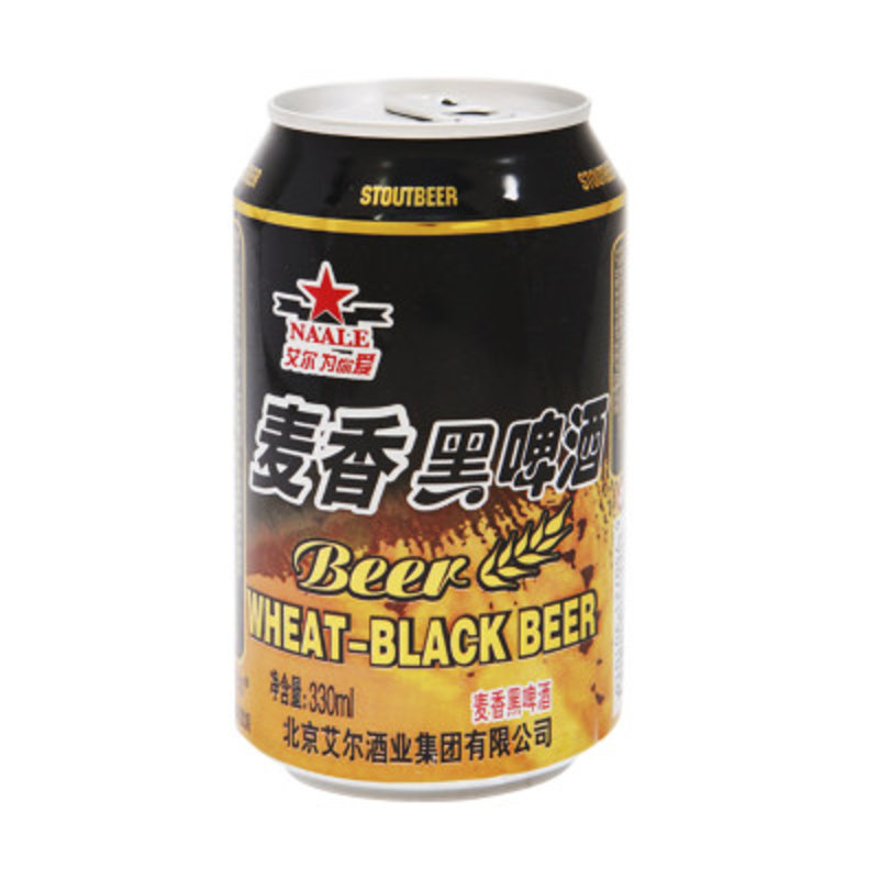 13度艾尔麦香黑啤酒 330ml*24听/箱