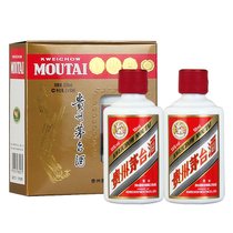 贵州茅台酒 飞天茅台小酒 53度 50ml*2瓶 礼盒装 酱香型白酒