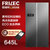 菲瑞柯(Frilec)对开门冰箱 风冷无霜一级节能 KGE62M2VB 645L(银色)