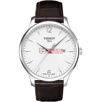 瑞士手表天梭TISSOT-经典系列 T063.610.16.037.00 男士石英表男表白色