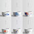 德化陶瓷杯子创意品茗杯6只装中国风手绘茶杯主人杯个人白瓷茶杯(心心相印（多彩）)