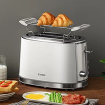 东菱(Donlim)DL-8095 多士炉 烤面包机 家用全自动多功能早餐吐司机烤面包片北欧精灵|更懂每一度(不锈钢机身)