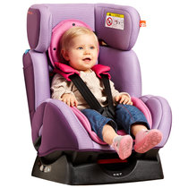 好孩子 Goodbaby 安全座椅 双向安装靠背可调儿童汽车婴儿安全座椅CS888(紫粉)