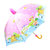 防水套儿童雨伞男女孩卡通雨伞宝宝小孩幼儿园小学生遮阳伞直柄伞(中款 小城堡 默认)