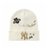 MLB蜜蜂款白色毛线帽32CPBN841均码白 百搭