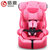感恩 （Ganen）旅行者 儿童 汽车座椅 宝宝儿童安全座椅ISOFIX链接 （9个月-12岁）(粉色)