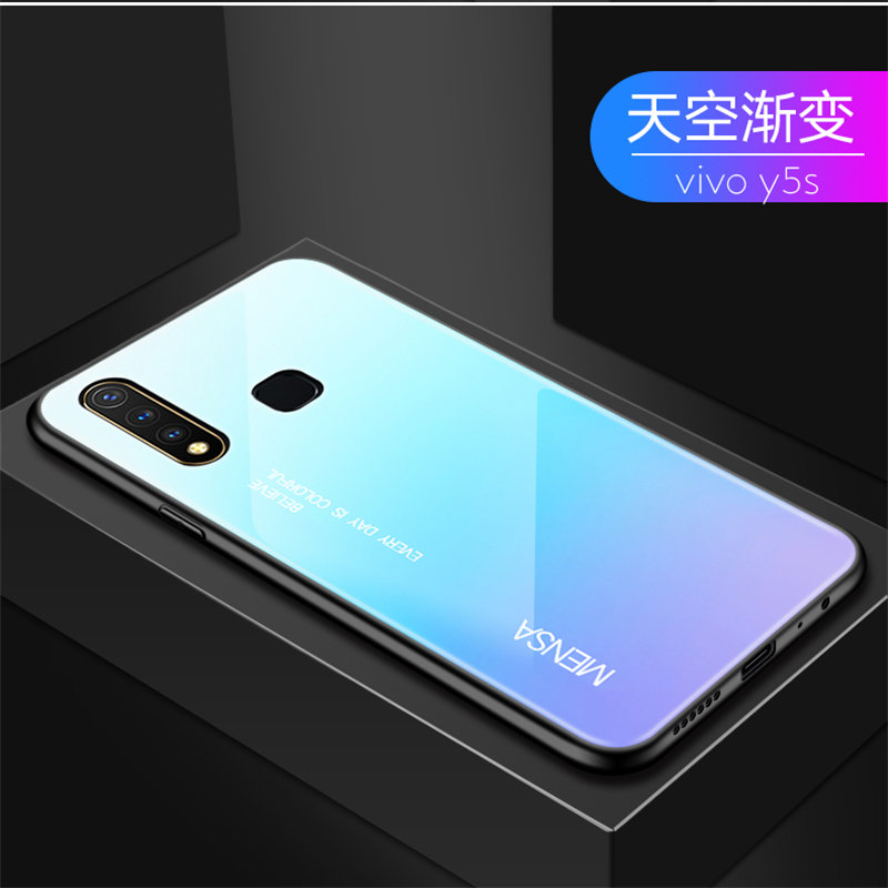vivo y5s手机壳套 vvoy5s保护套 vivo y5s个性创意硅胶全包软边防摔