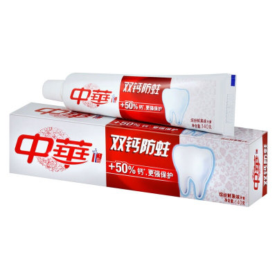 【小程序专享】中华(ZHONGHUA)双钙防蛀 缤纷鲜果味牙膏140g