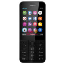 Nokia/诺基亚 230 DS 直板 双卡双待 老人手机 大屏 备用机功能机(黑色)
